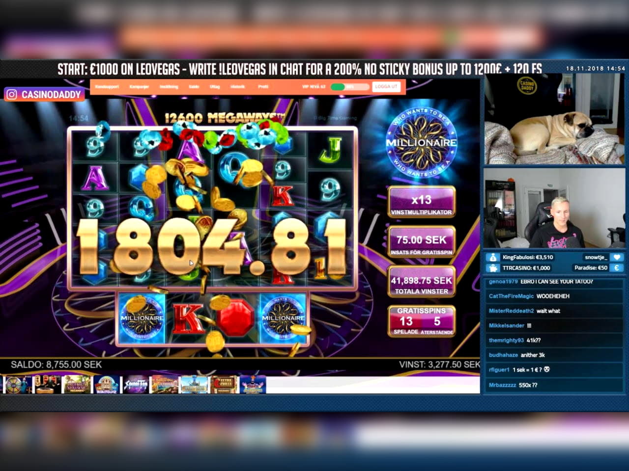 €400 Casino chip at LSbet Casino