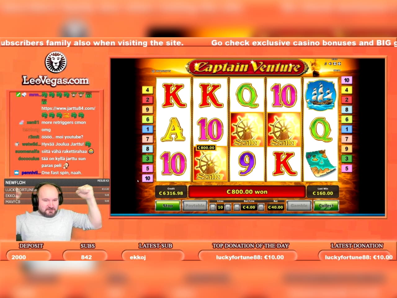 130 Free Spins no deposit casino at Cadoola Casino