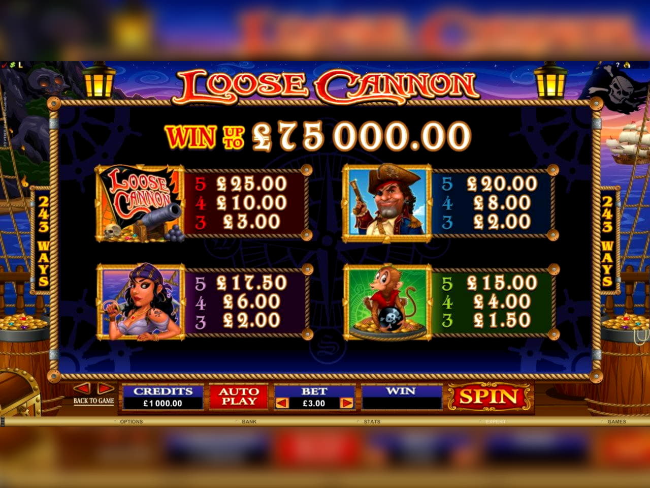 95 free casino spins at Cadoola Casino
