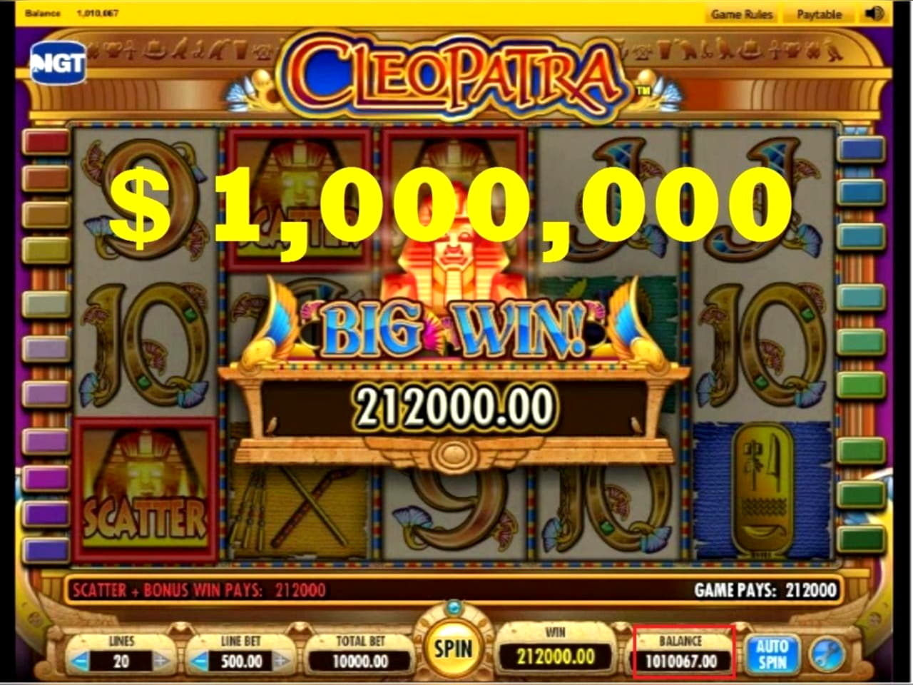 710% Deposit match bonus at Unique Casino