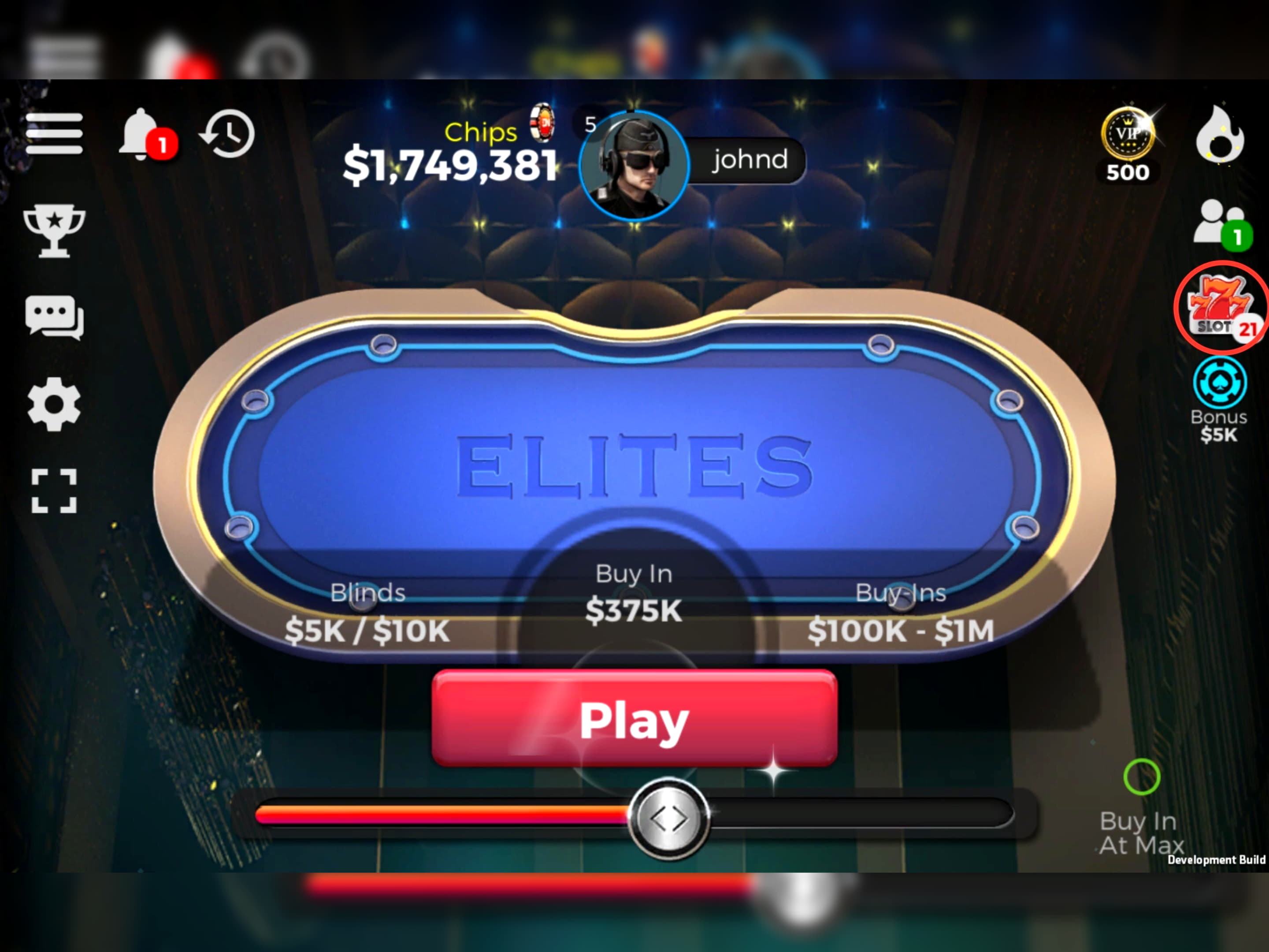 €570 Free Casino Tournament at Malina Casino