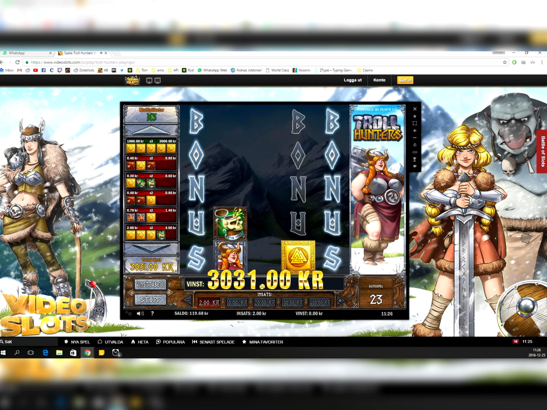 EURO 3905 NO DEPOSIT at Boa Boa Casino
