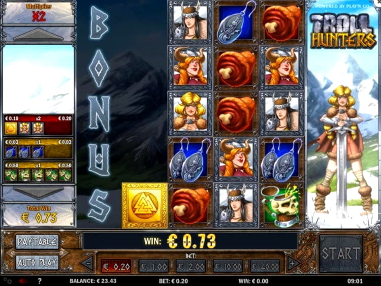 385% Deposit match bonus at Wild Blaster Casino