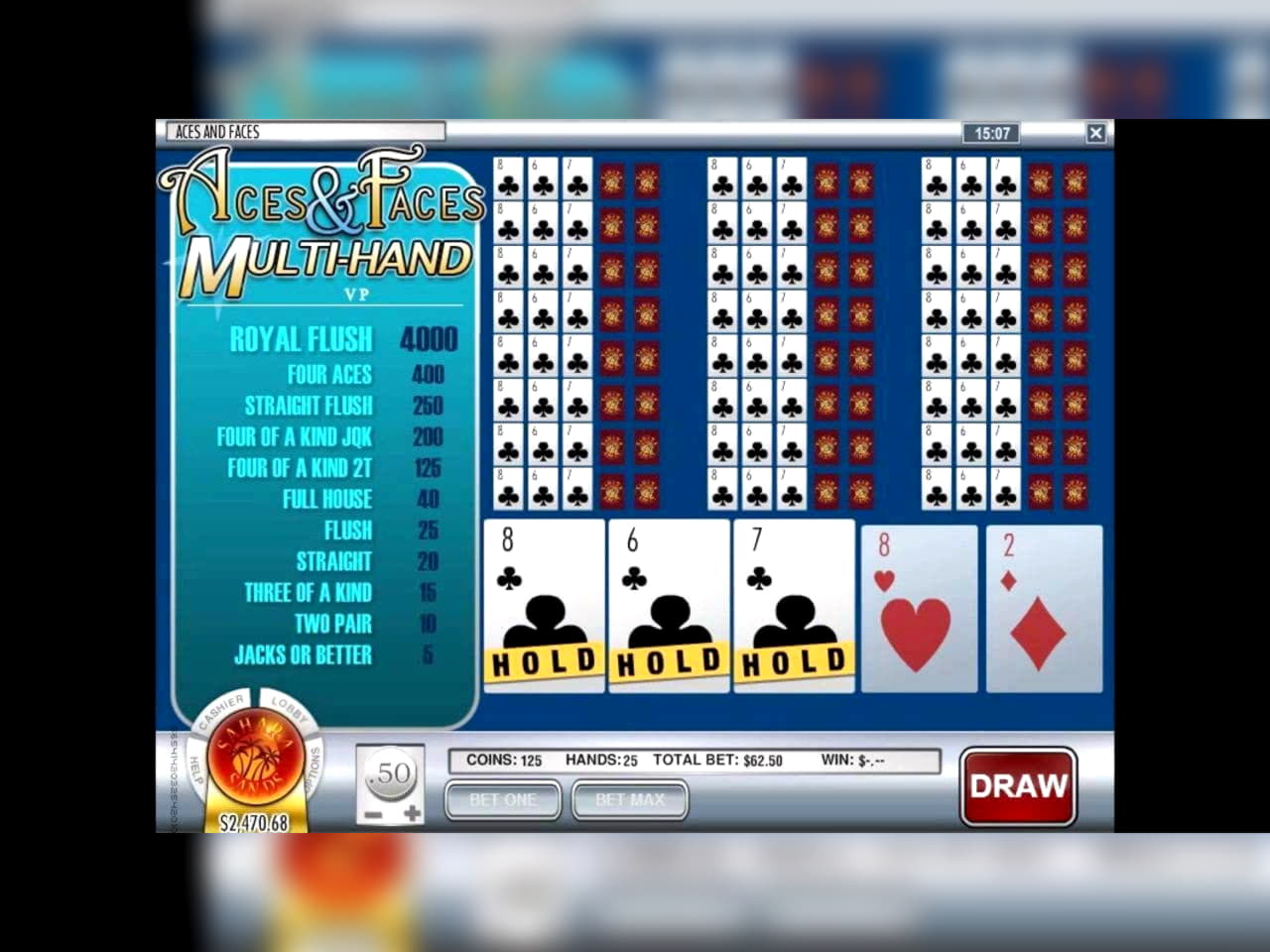280 free spins no deposit casino at Unique Casino