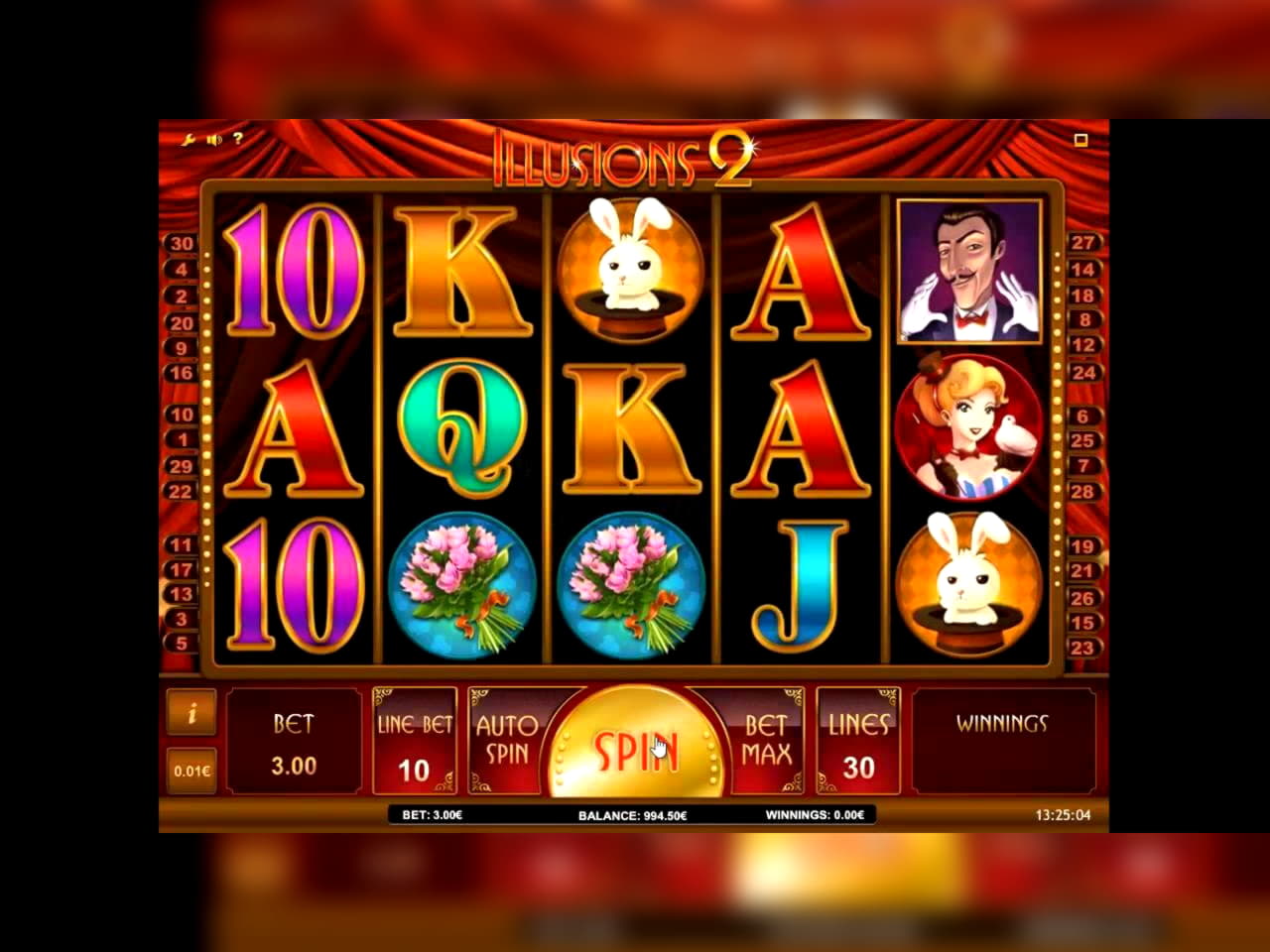 €1335 NO DEPOSIT BONUS CASINO at Video Slots Casino