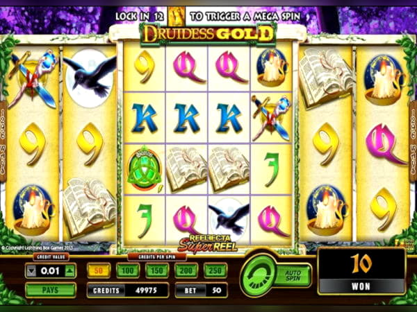 130 free spins casino at Platin Casino