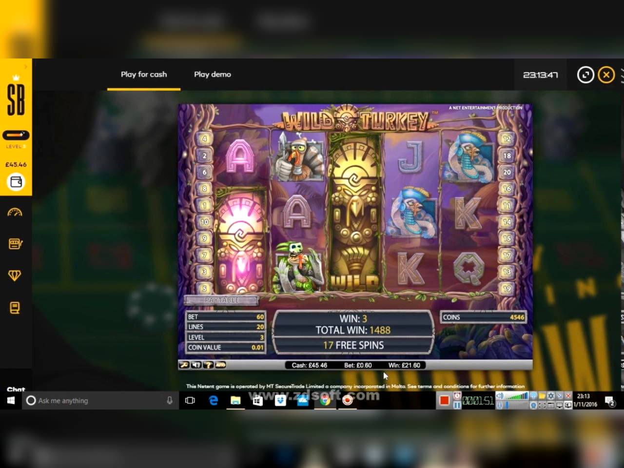 410% Match at a Casino at Casinia Casino