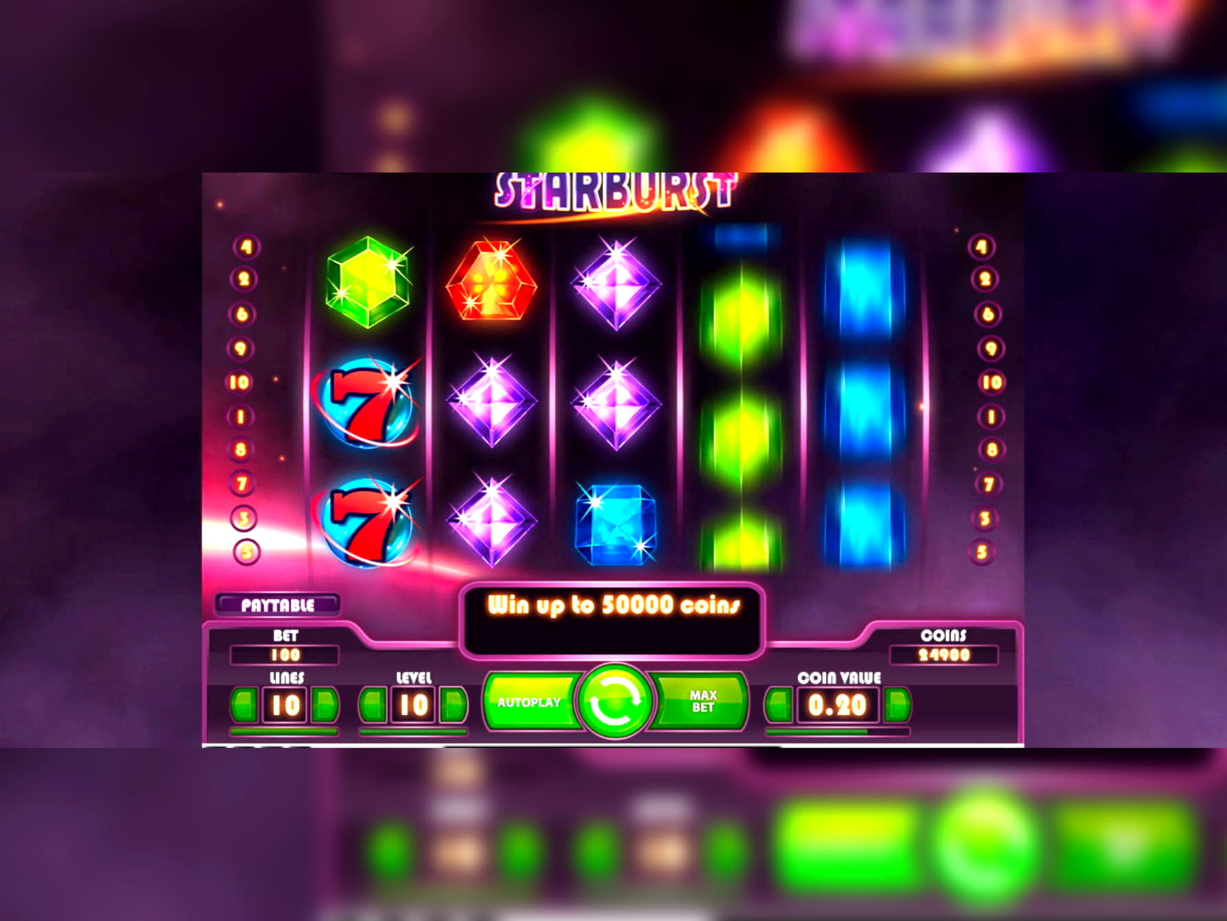 EUR 265 no deposit at Casinia Casino