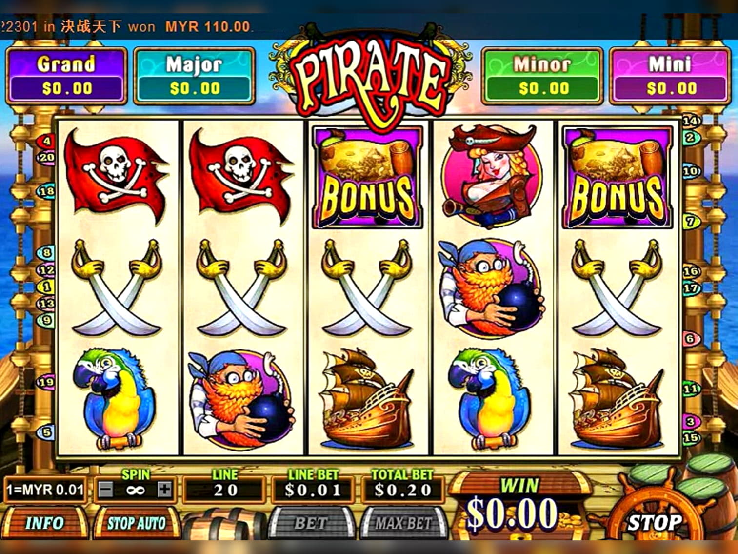 $950 Online Casino Tournament at Bet Rebels Casino