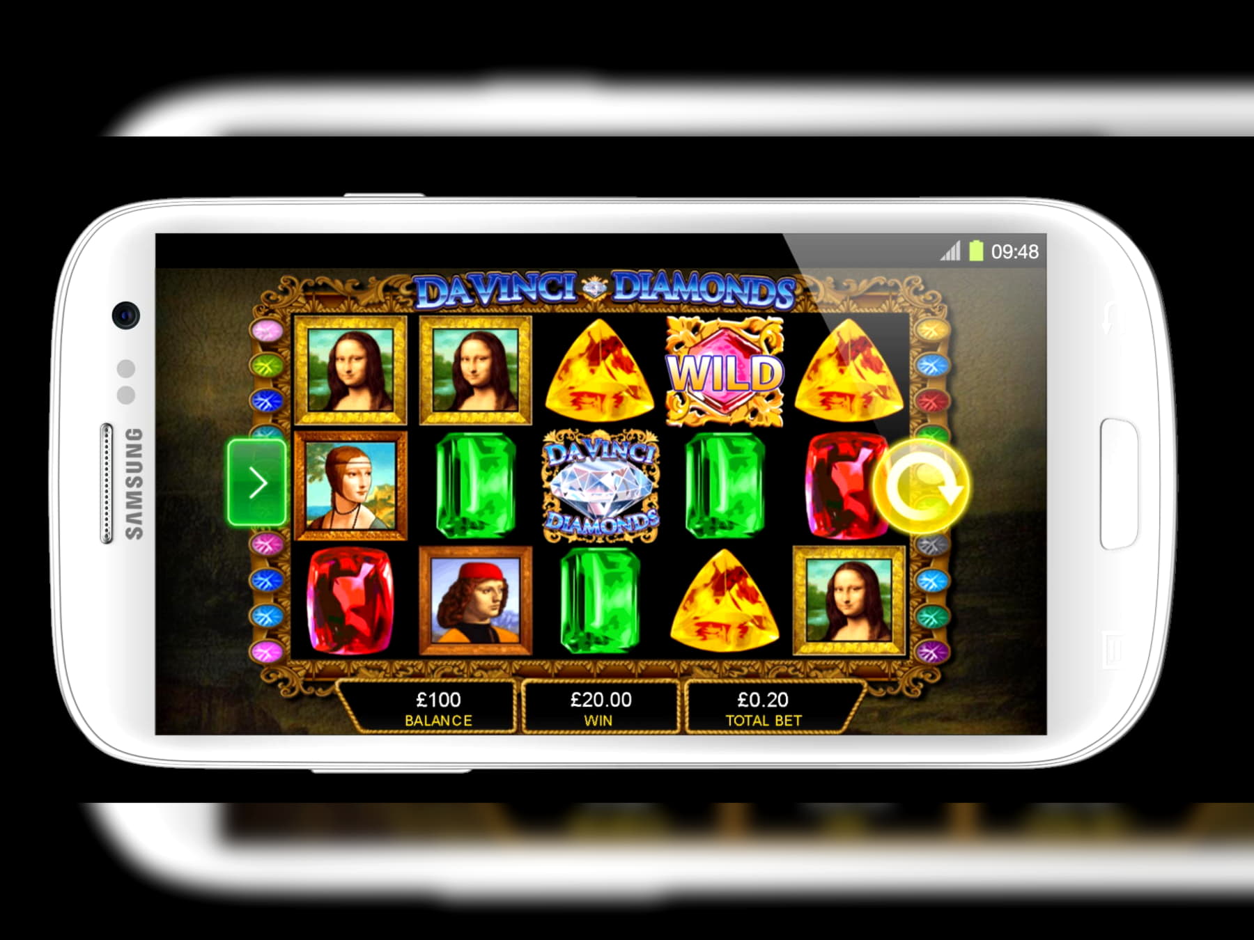 €595 casino chip at Video Slots Casino