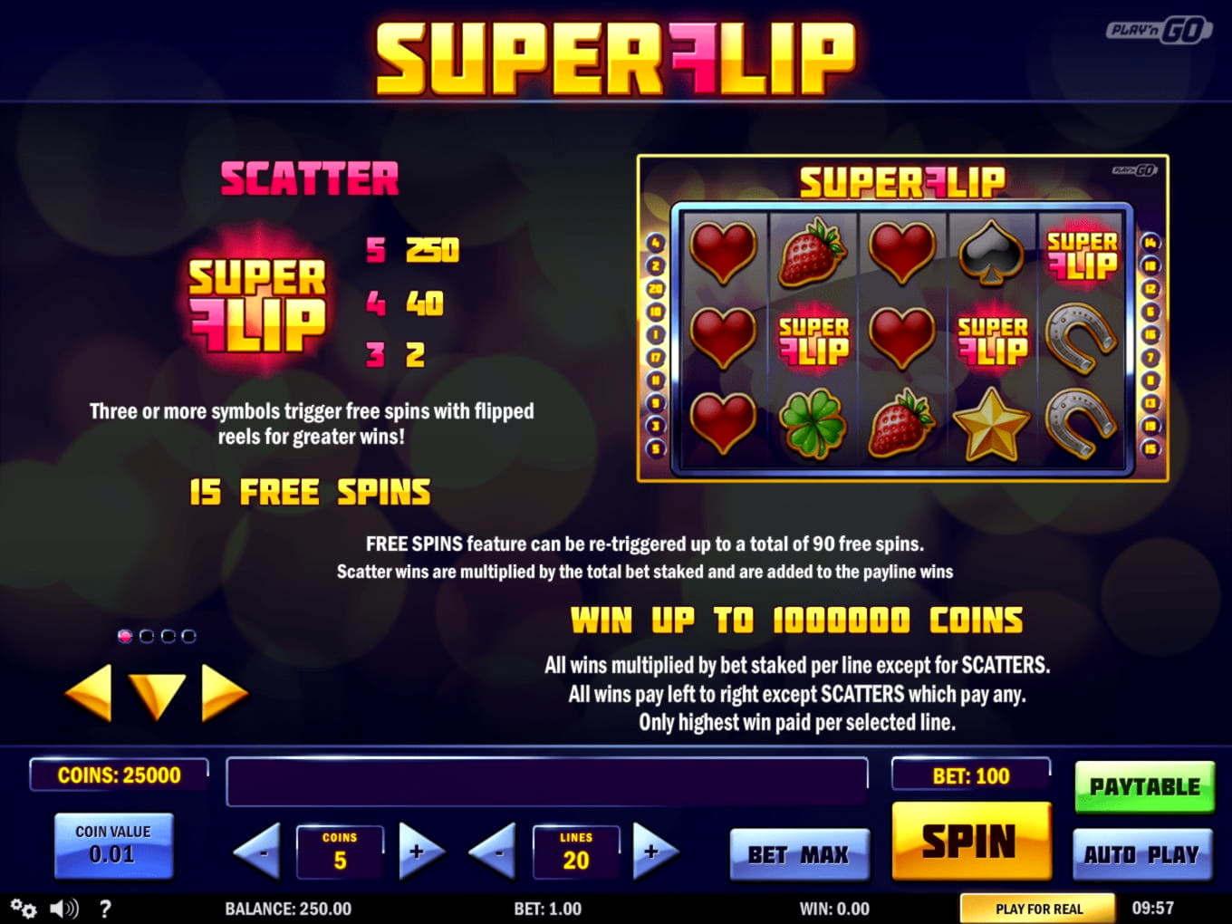 115 Free Casino Spins at Reload Bet Casino