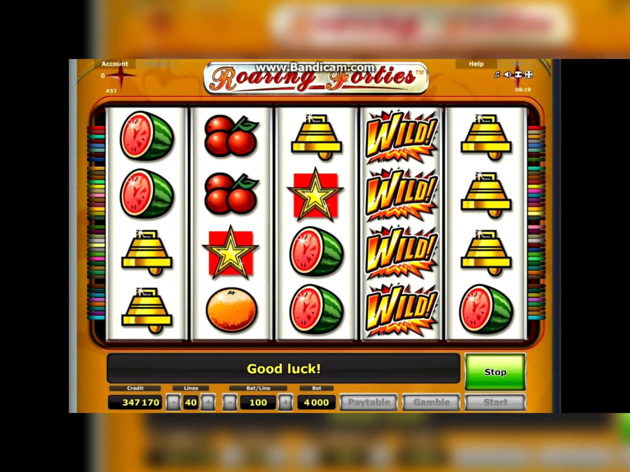 40 Free spins casino at LSbet Casino