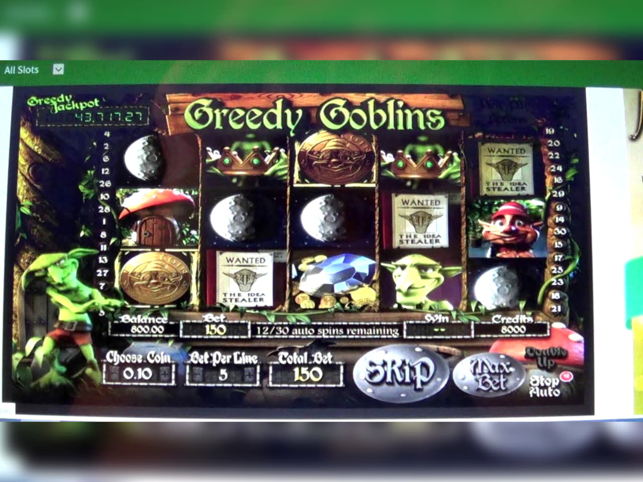 150 Free Spins no deposit casino at Video Slots Casino