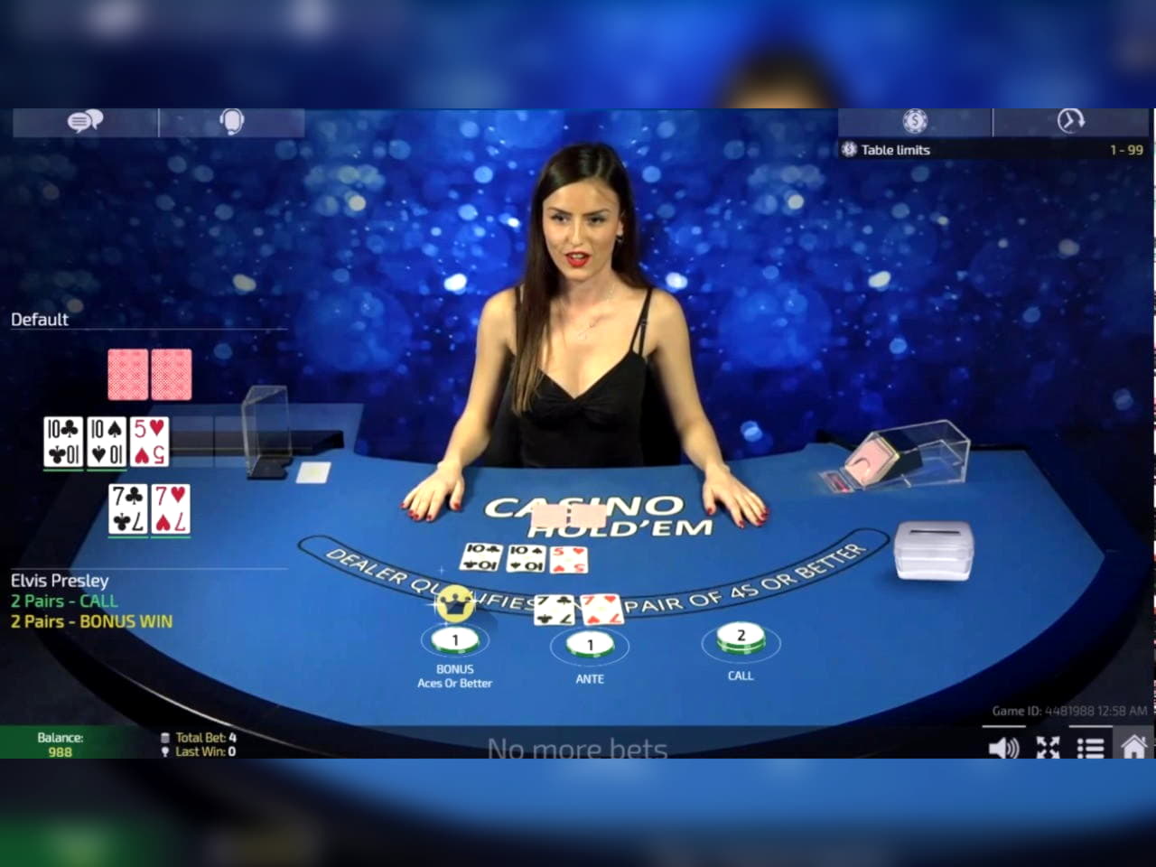 $66 casino chip at Platin Casino