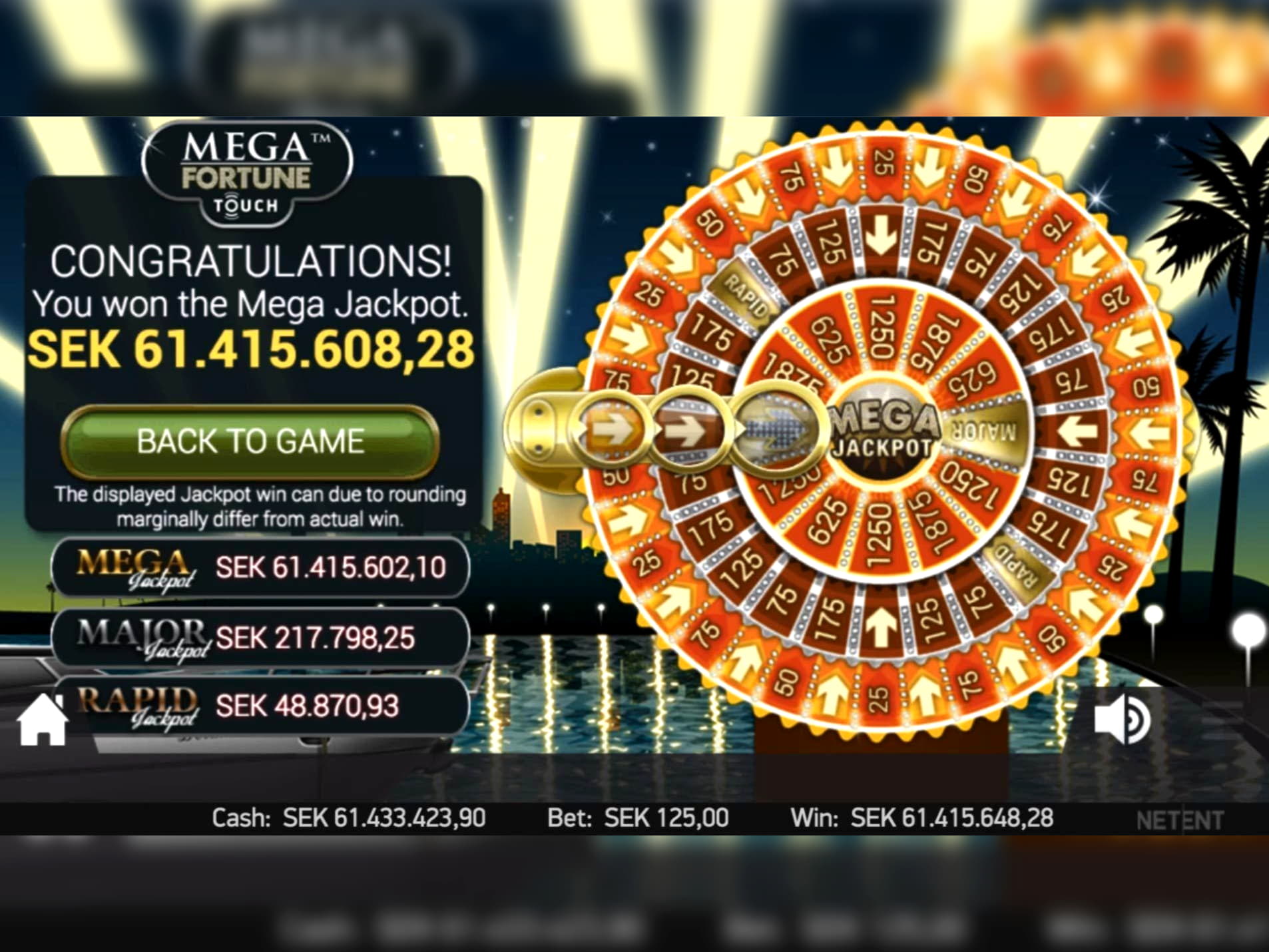 75 Free Casino Spins at Casinia Casino