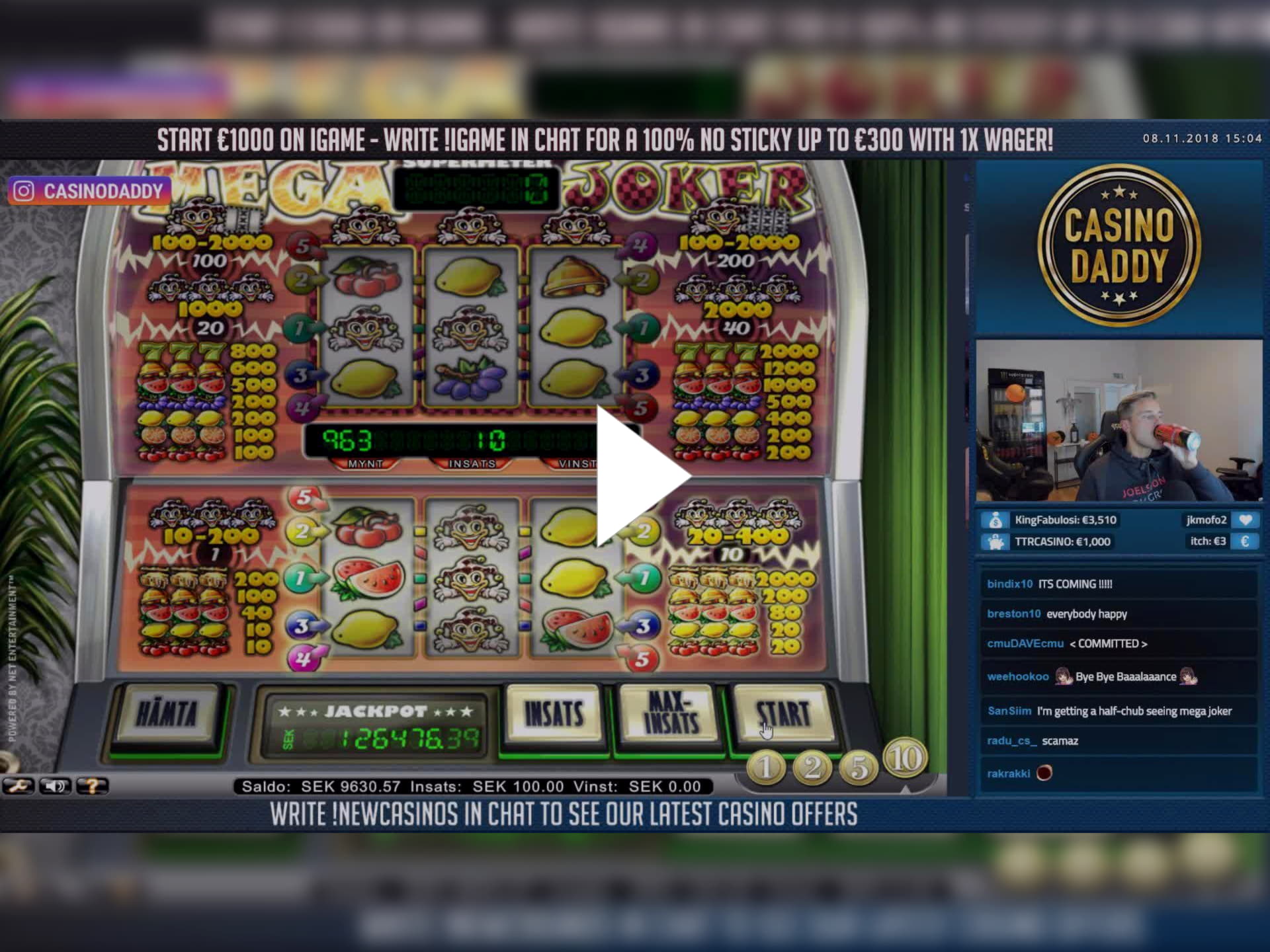 EURO 435 Casino chip at Alf Casino