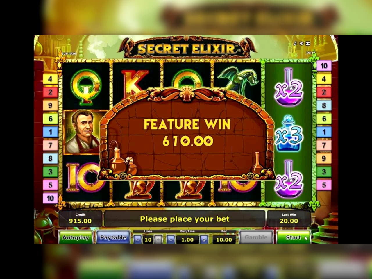 EURO 580 FREE Casino Chip at CasiPlay Casino