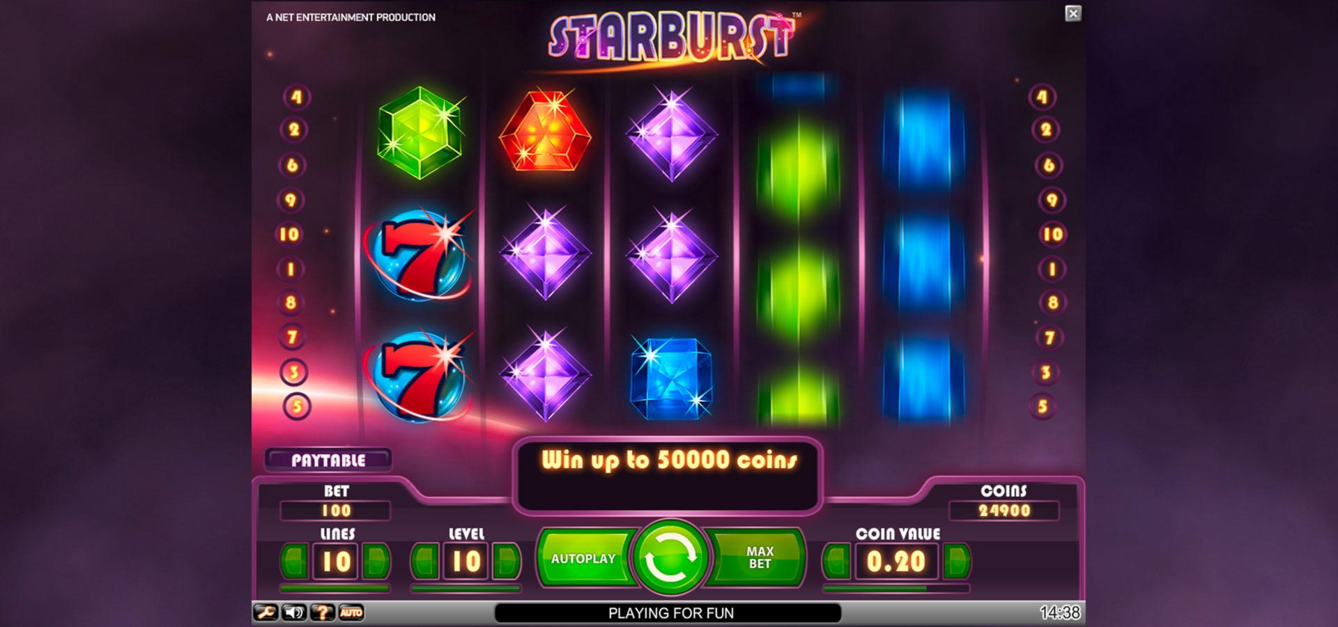 Eur 3420 No deposit casino bonus at Buran Casino