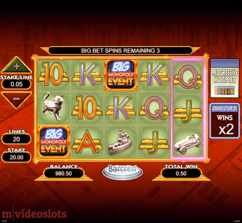 45% Casino match bonus at Video Slots Casino