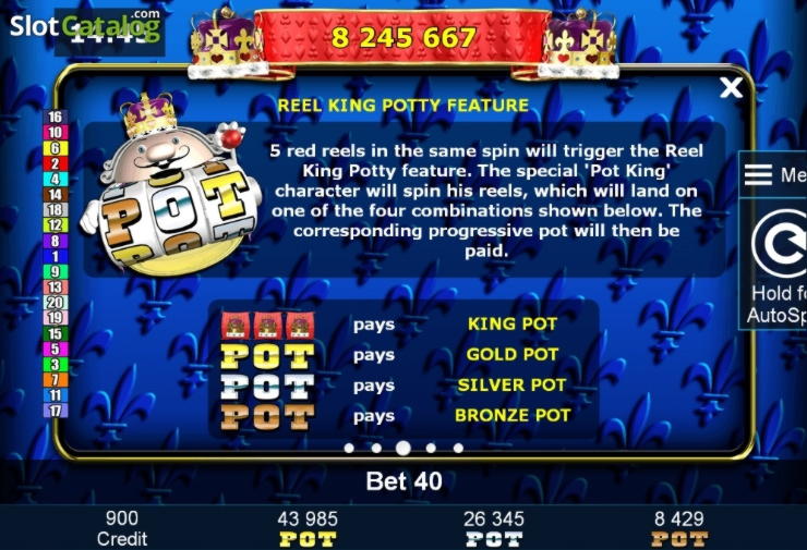 EURO 415 FREE Chip at Casinia Casino