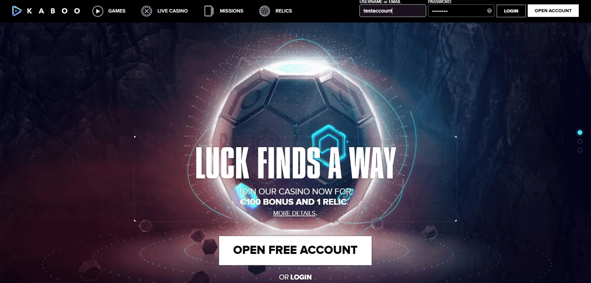 €300 Free Chip at Casino com