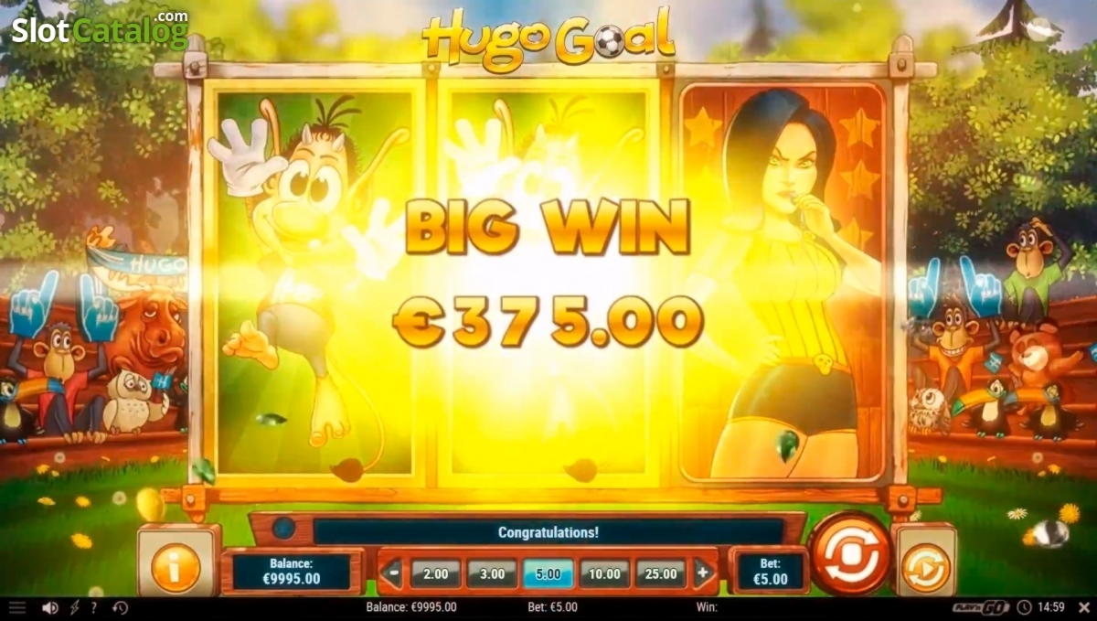 190 Free casino spins at Casinia Casino