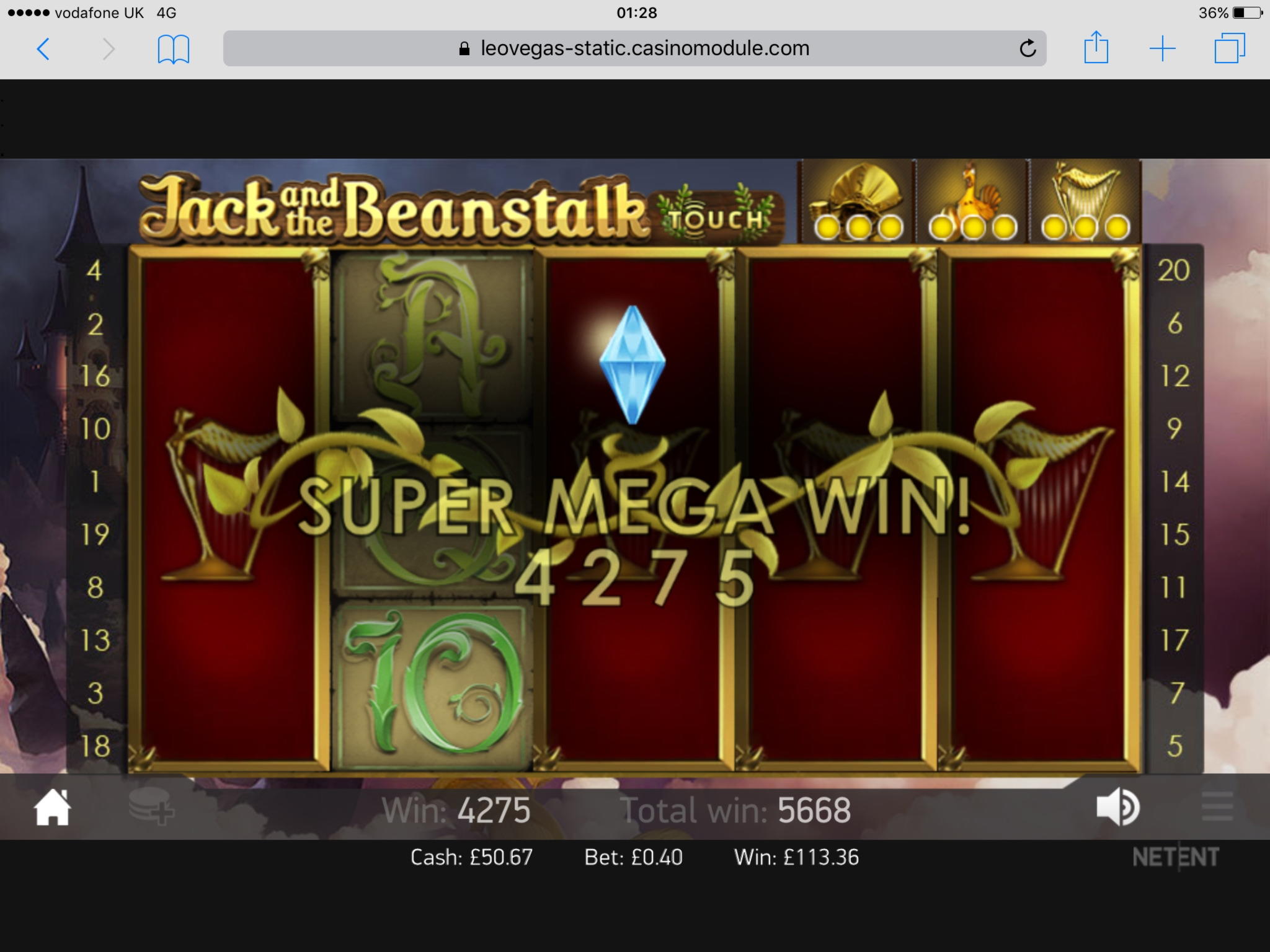 115 Free spins no deposit casino at King Billy Casino
