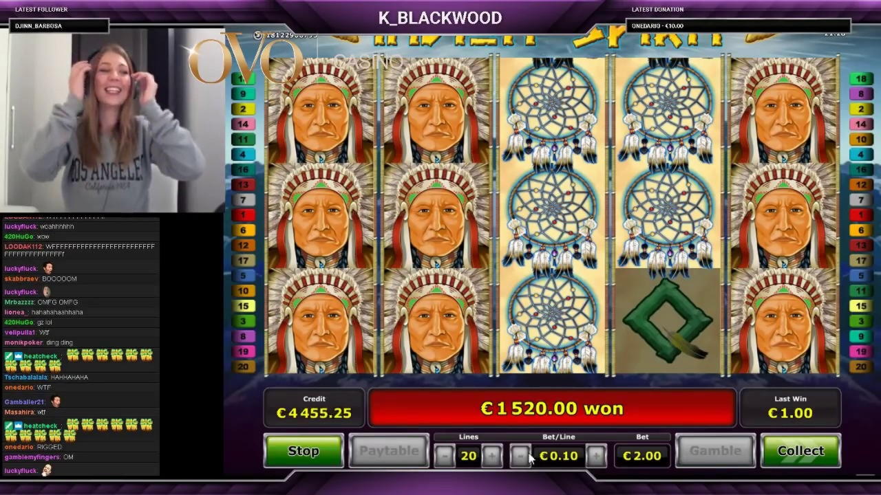 190 free casino spins at Buran Casino