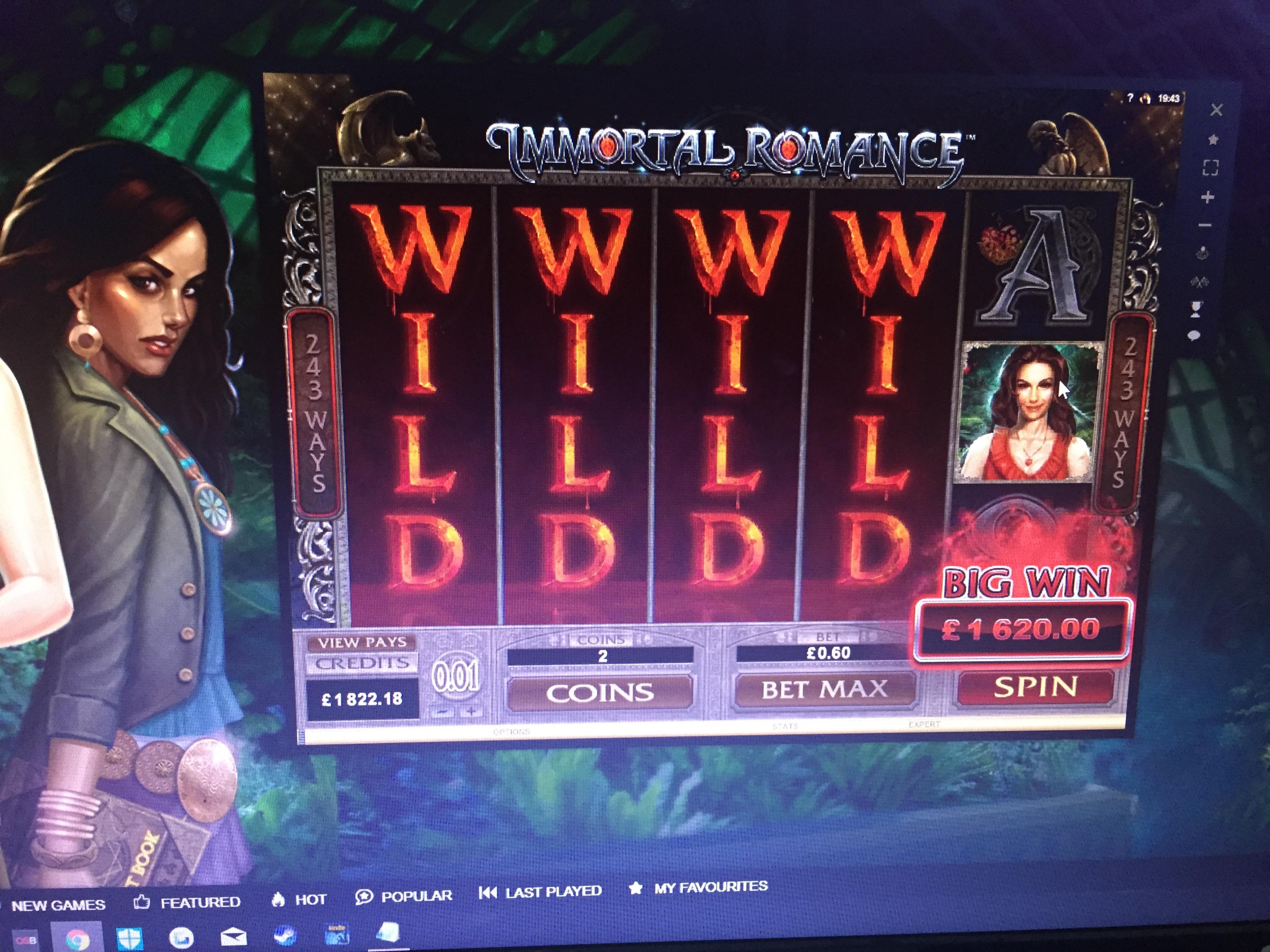 185% Match at a casino at King Billy Casino