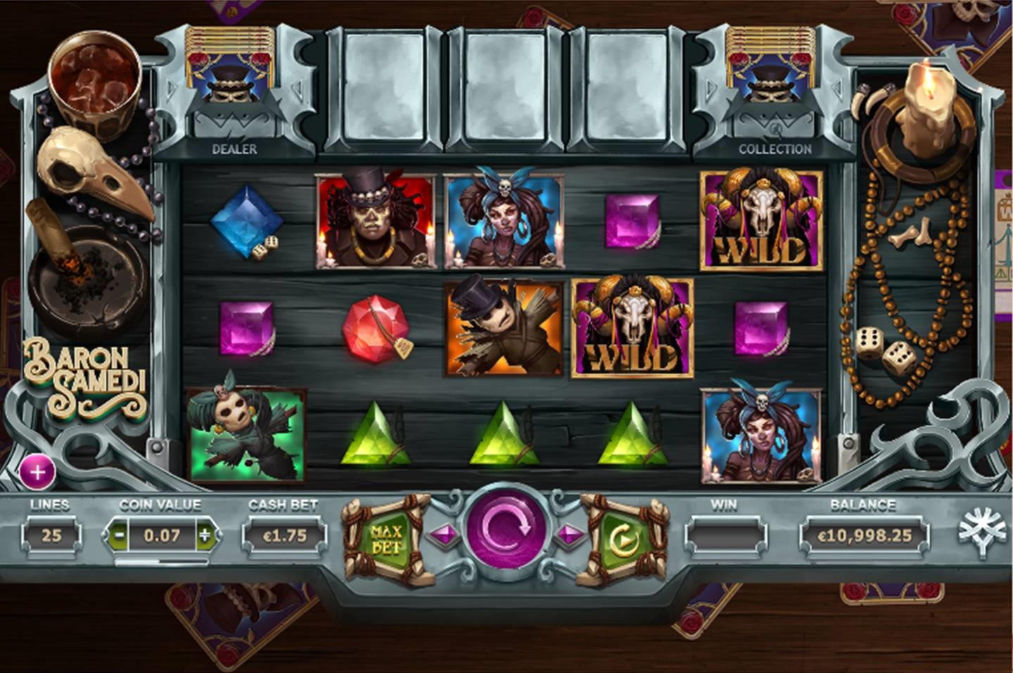 260 free spins at Unique Casino