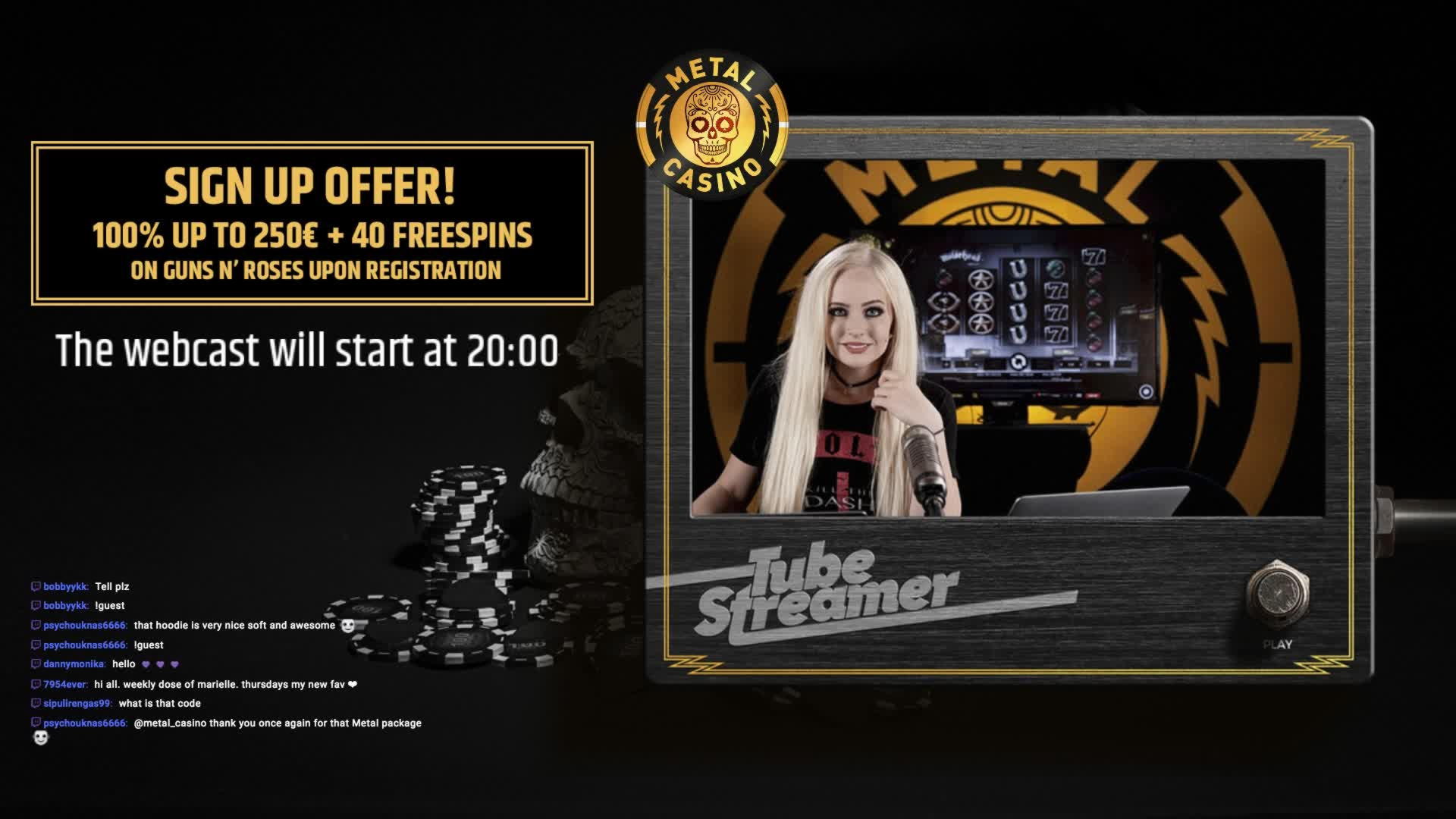 Eur 685 FREE CASINO CHIP at Dunder Casino