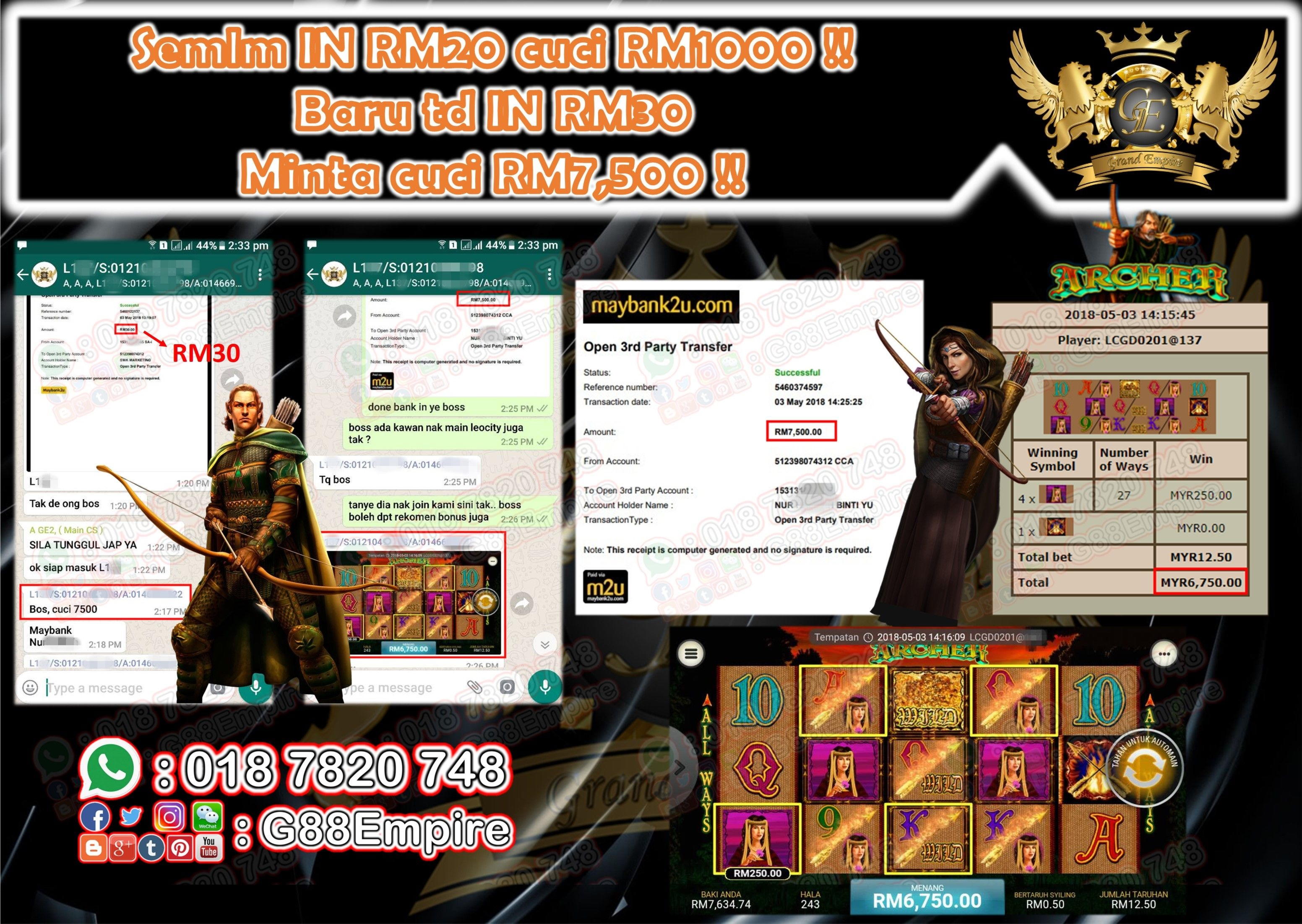 630% Best Signup Bonus Casino at Party Casino