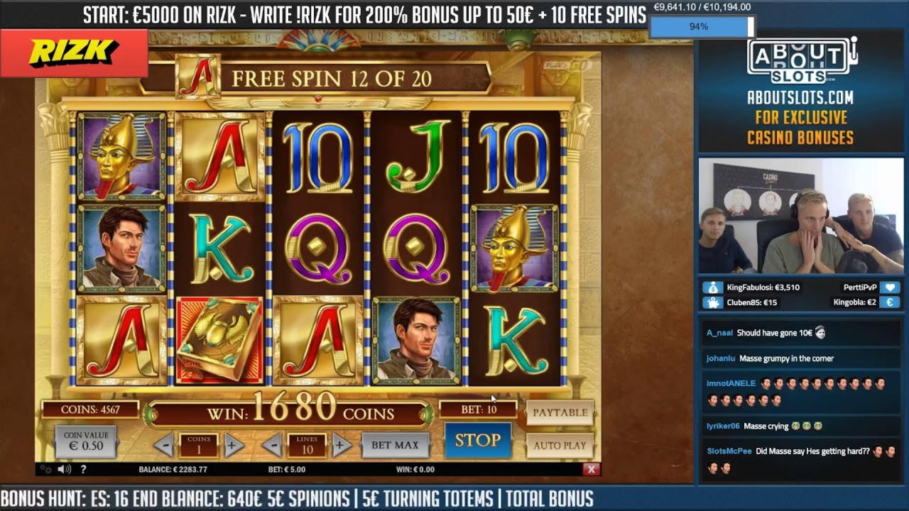 265 Free Spins Casino at Zet Casino