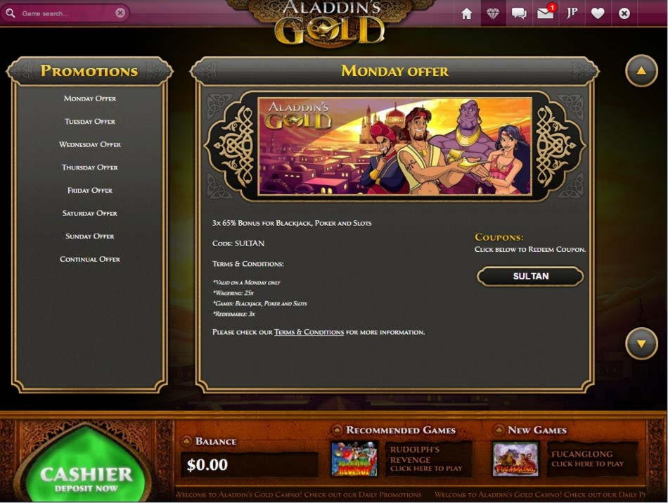 420% Match at a casino at Reload Bet Casino