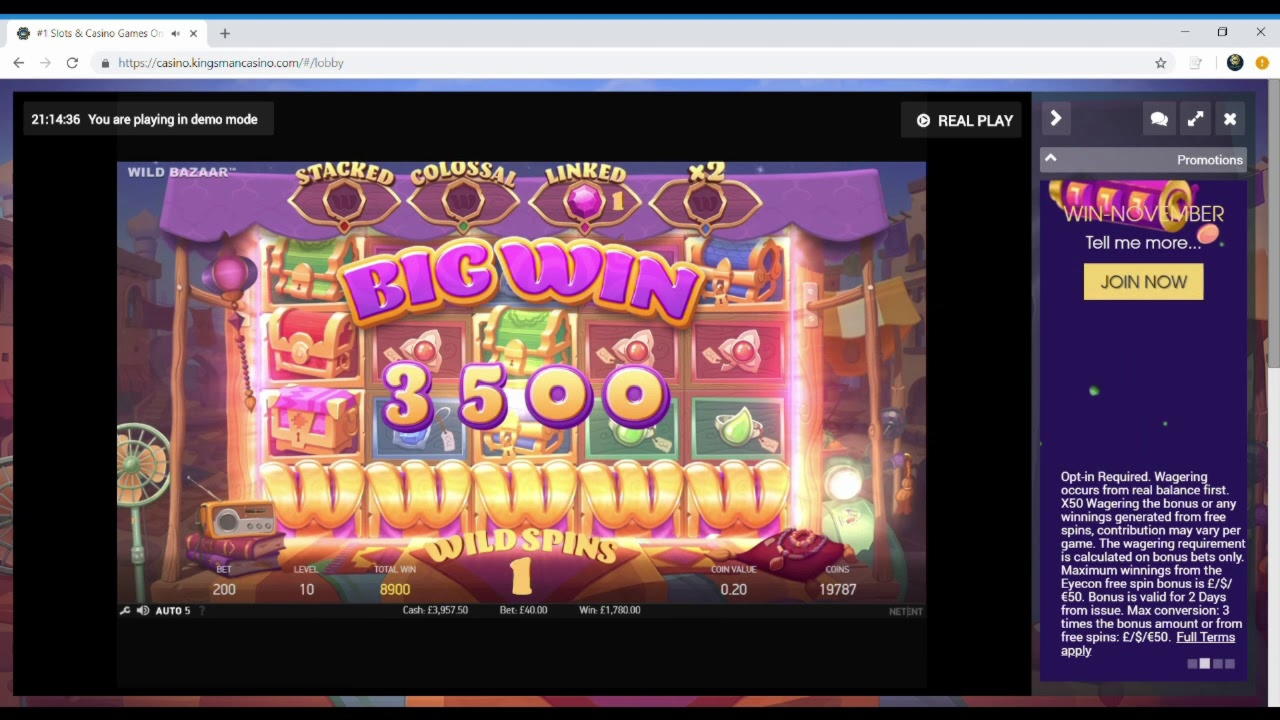 60 FREE Spins at Video Slots Casino