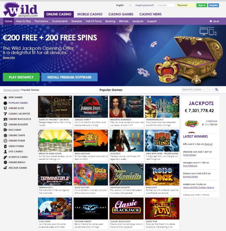 EURO 2645 No deposit casino bonus at Boa Boa Casino