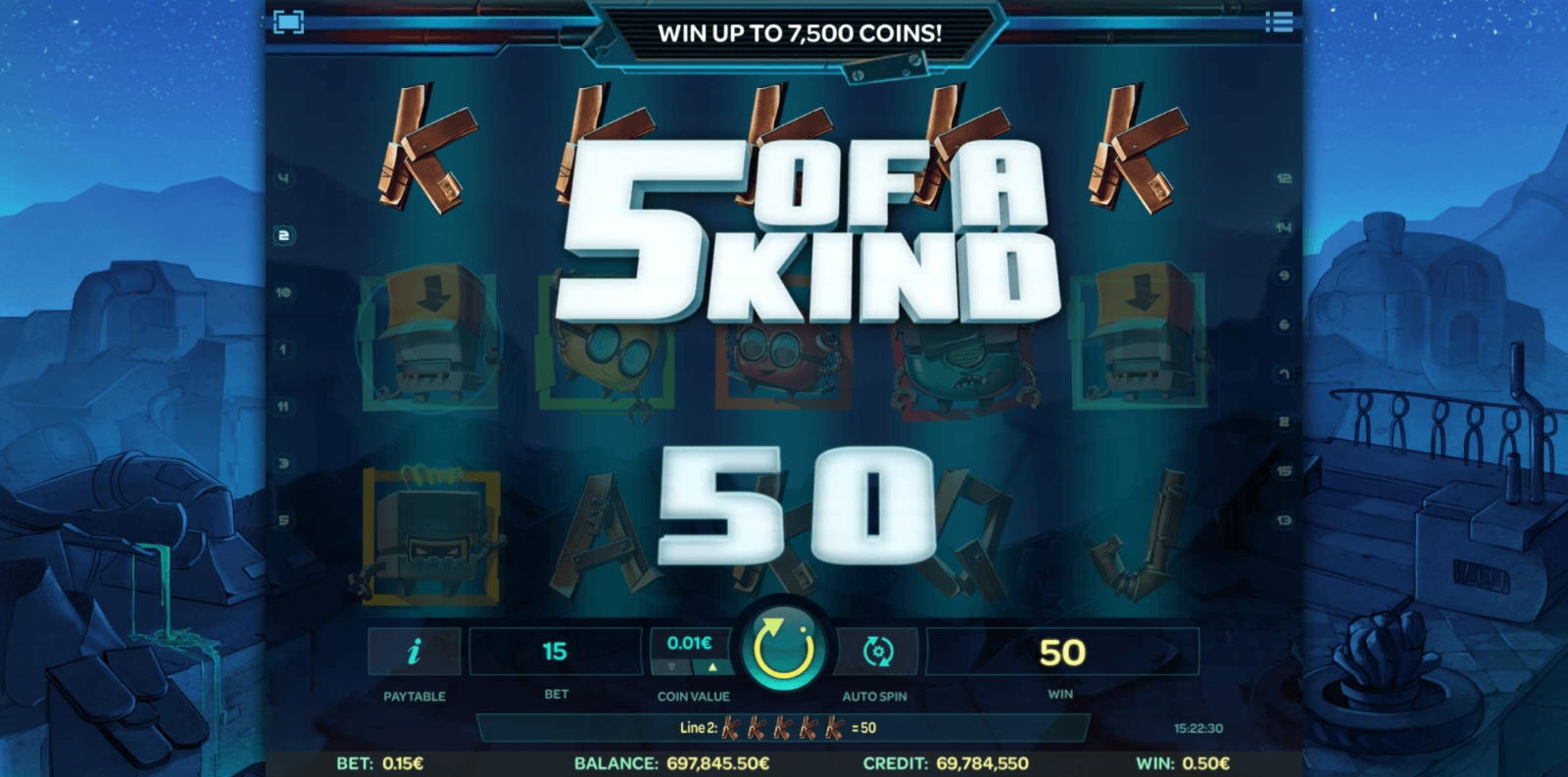 €625 Mobile freeroll slot tournament at Casino com