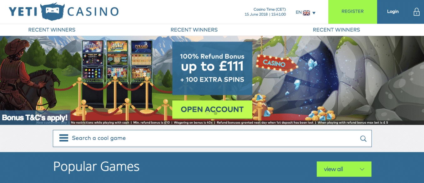 475% First Deposit Bonus at Buran Casino