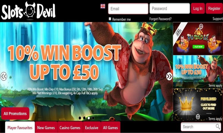 725% Match Bonus at Video Slots Casino