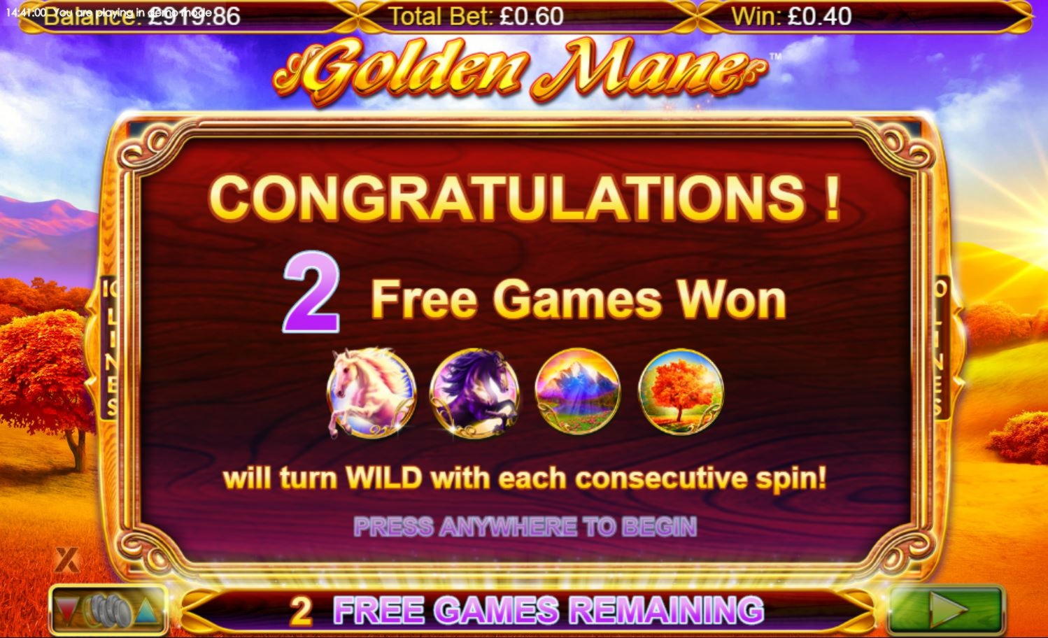 290 FREE SPINS at Reload Bet Casino