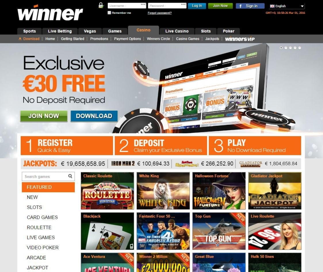 €690 Free Chip at Video Slots Casino