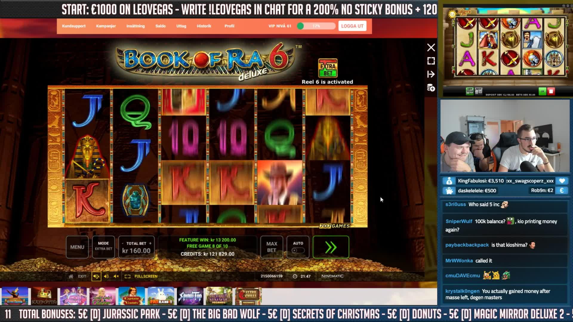 Eur 3885 No deposit bonus code at Party Casino