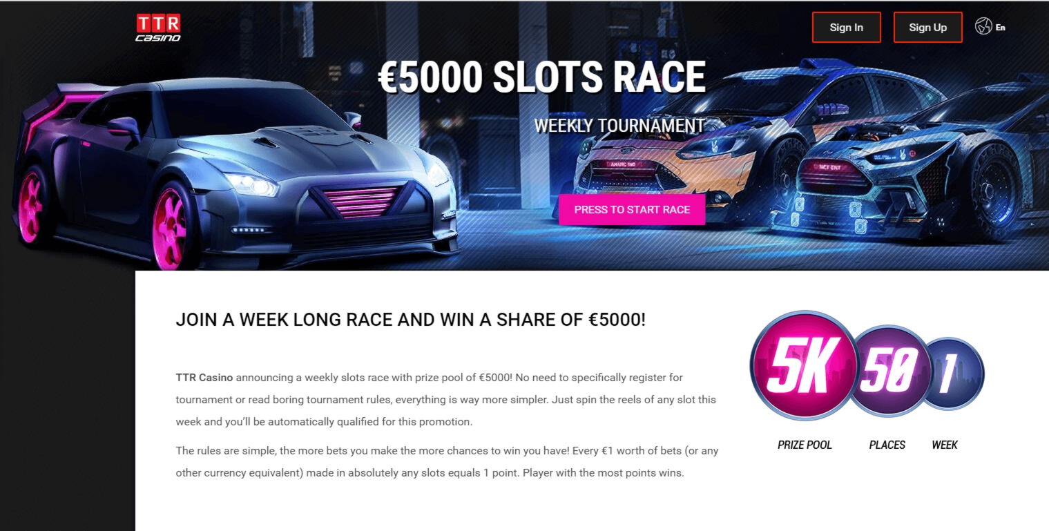 EUR 50 Casino tournaments freeroll at YoYo Casino