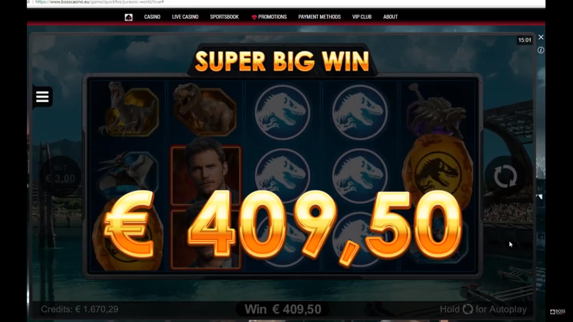 Eur 2435 No Deposit Bonus at Platin Casino