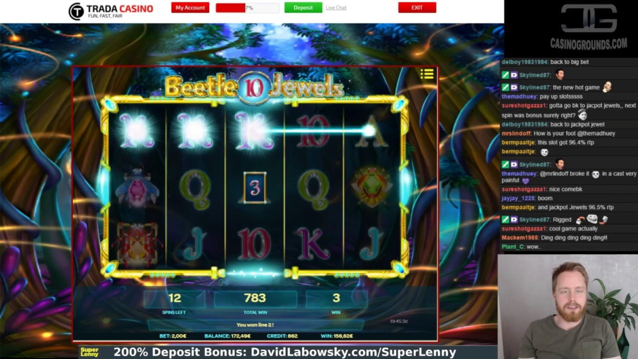 45 FREE Spins at Party Casino