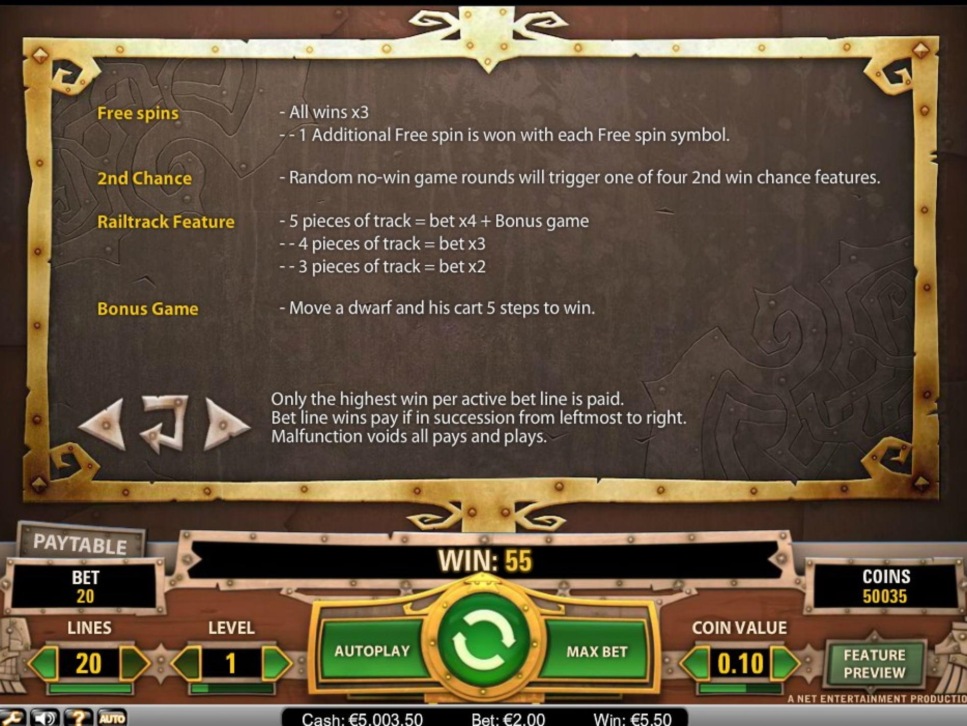 EURO 430 Free Casino Tournament at Casinia Casino