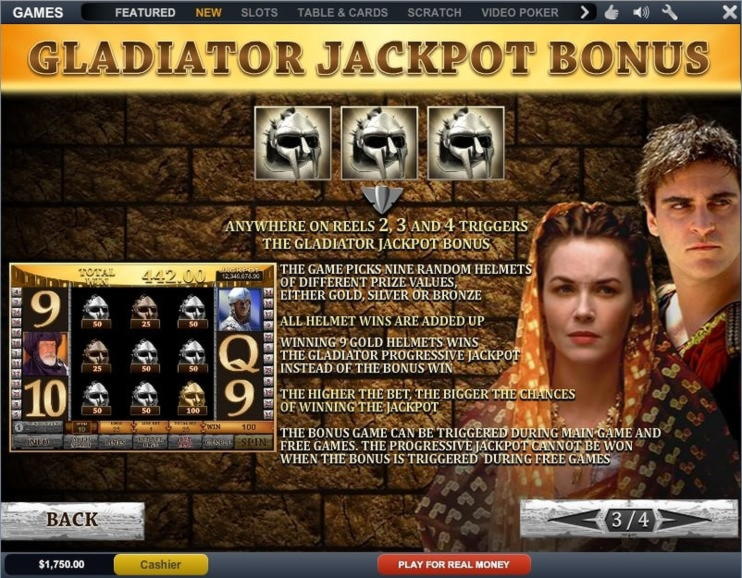 290 free spins at Casinia Casino