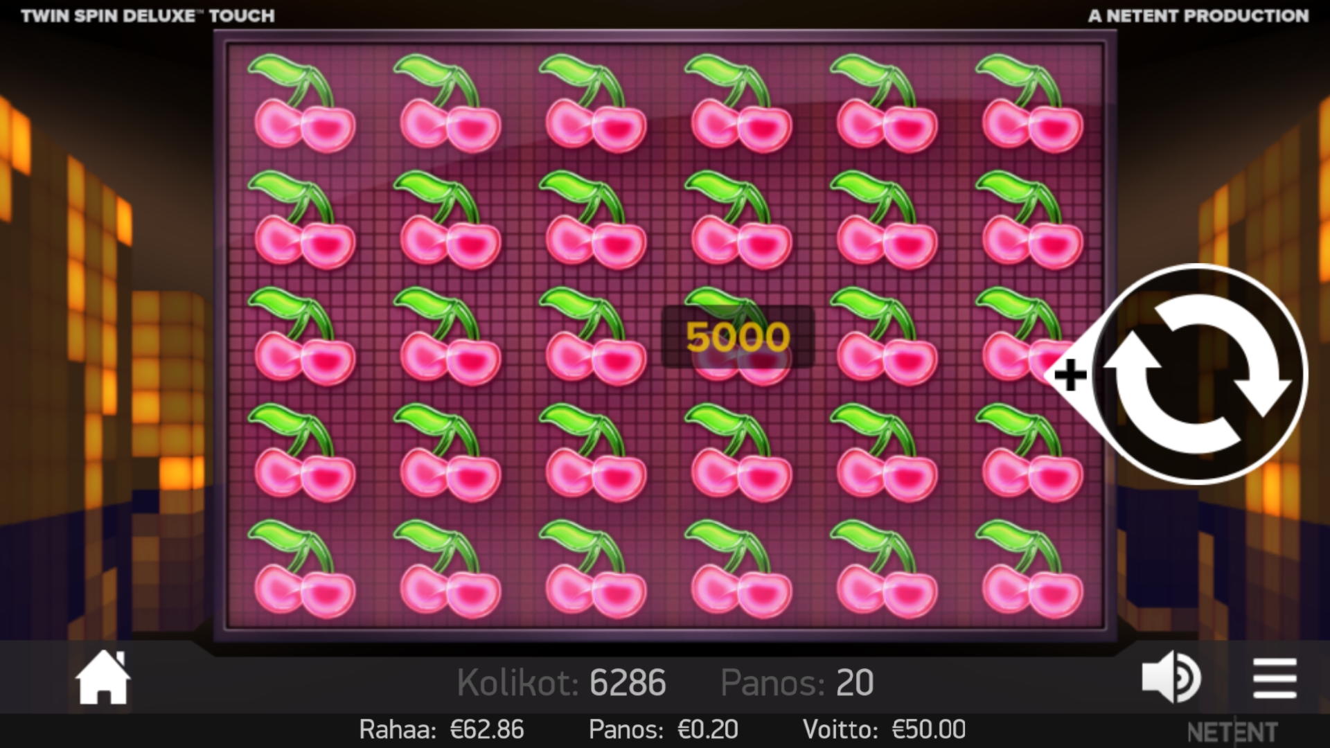 490% Signup casino bonus at Slots Million Casino