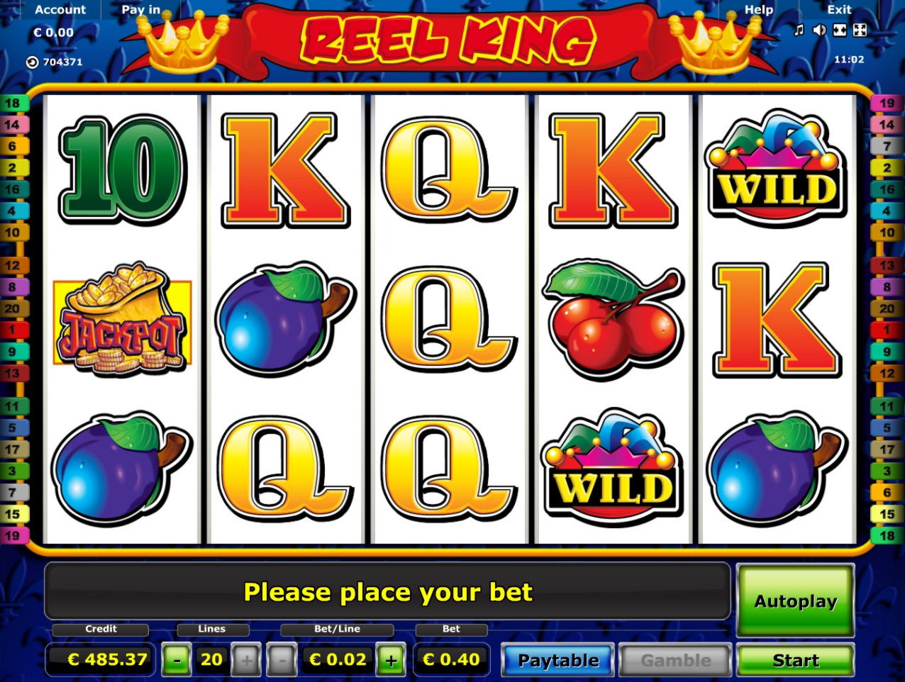 €640 Free Cash at Casino com