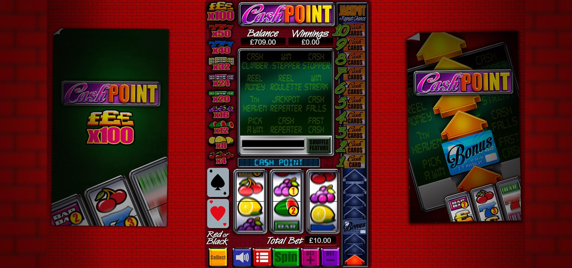 Eur 585 free chip at Unique Casino